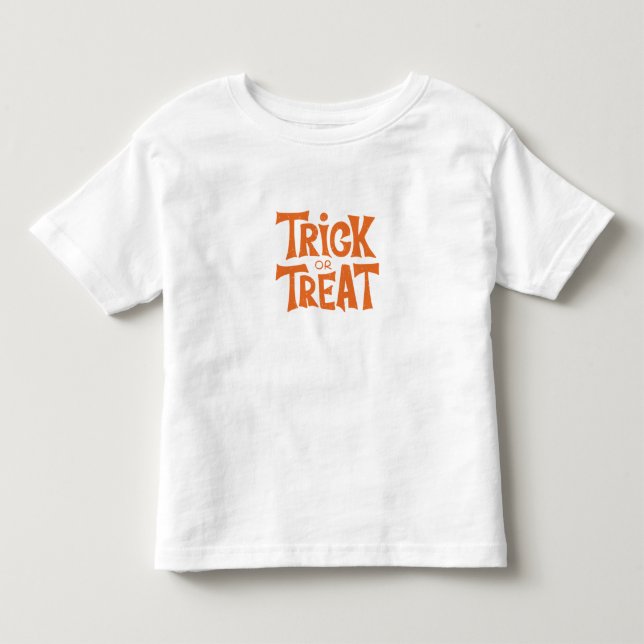 Camiseta De Bebé Equipo de Halloween de truco o truco (Anverso)