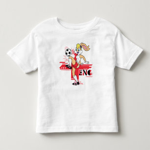 Camiseta De Bebé Equipo de Inglaterra de fútbol gráfico de Lola Bun