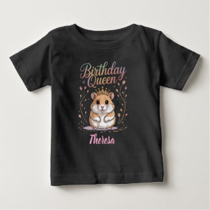 Camiseta De Bebé Equipo de Mapache de la Basura Diseño Divertido de