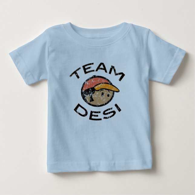 Camiseta De Bebé Equipo Desi (Anverso)
