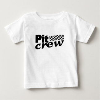 Camiseta De Bebé Equipo en boxes (bandera de las Carreras)
