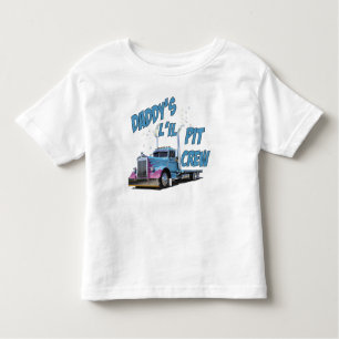 Camiseta De Bebé Equipo en boxes de L'il del papá