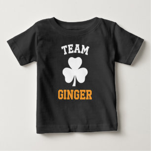 Camiseta De Bebé Equipo Ginger Red Head Funny Día de San Patricio