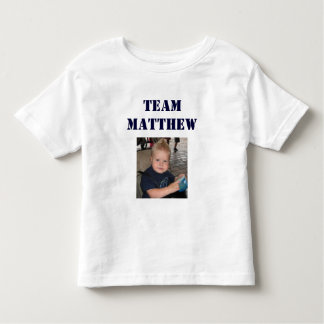 Camiseta De Bebé Equipo Matthew - niño