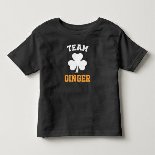 Camiseta De Bebé Equipo Pelirroja Divertida Día de San Patricio Irl