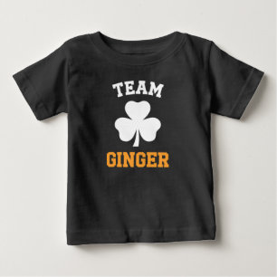 Camiseta De Bebé Equipo Pelirrojo Divertido Día de San Patricio Irl