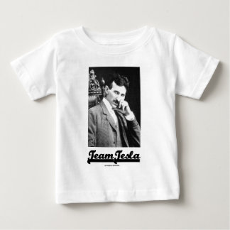 Camiseta De Bebé Equipo Tesla (Nikola Tesla)