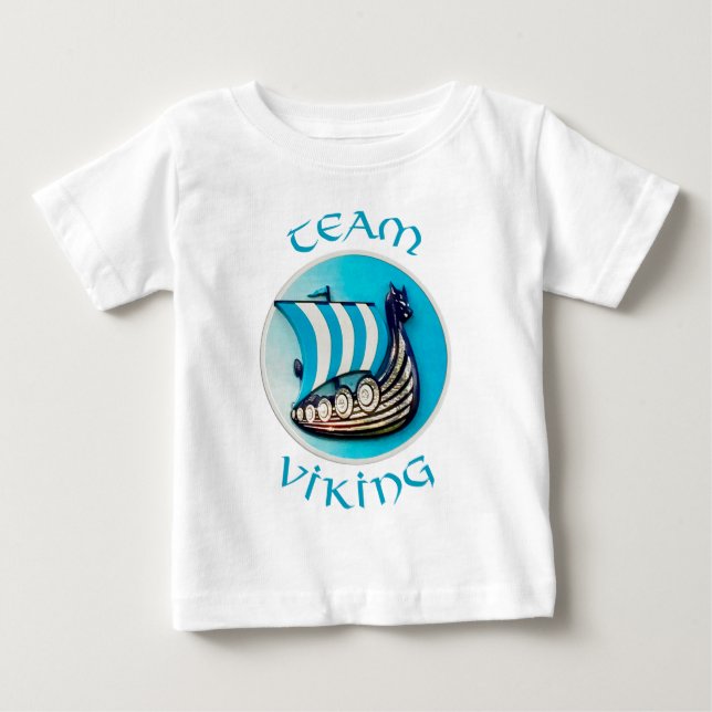 Camiseta De Bebé equipo-Viking (Anverso)