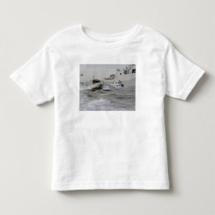 Camiseta De Bebé Equipos de los departmen del guardacostas y de la