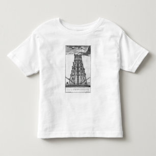 Camiseta De Bebé Erección del obelisco egipcio antiguo