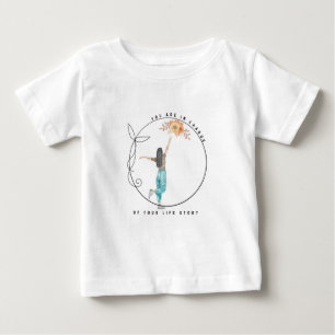 Camiseta De Bebé Eres el encargado de tu vida
