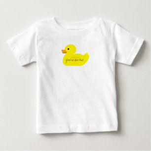 Camiseta De Bebé Eres el único pato de goma