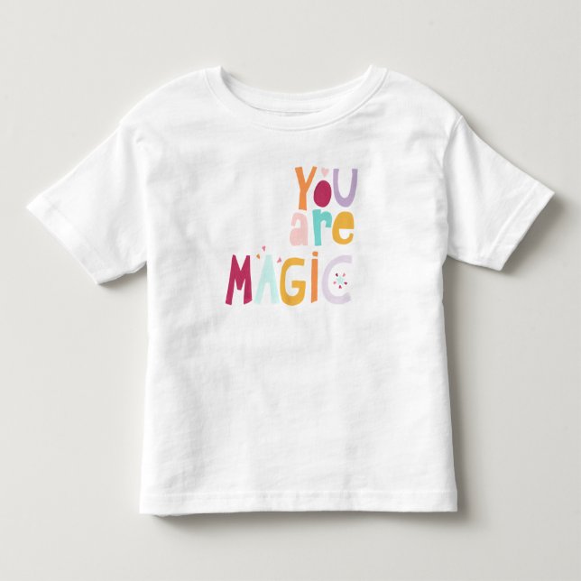 Camiseta De Bebé Eres mágico (Anverso)