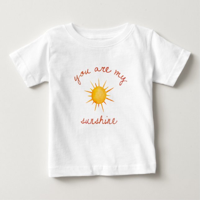 Camiseta De Bebé Eres Mi Cita Sunshine Arte (Anverso)
