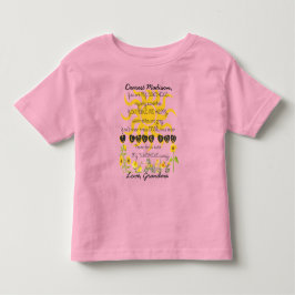 Camiseta De Bebé Eres Mi Nombre Para Añadir Sunshine
