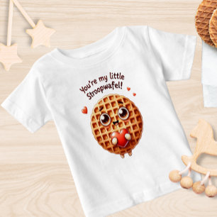 Camiseta De Bebé Eres mi pequeño Stroopwafel