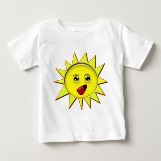 Camiseta De Bebé Eres mi sol (Anverso)
