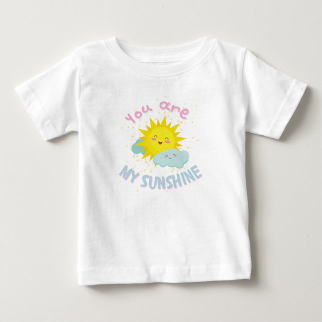 Camiseta De Bebé Eres Mi Sol. (Anverso)