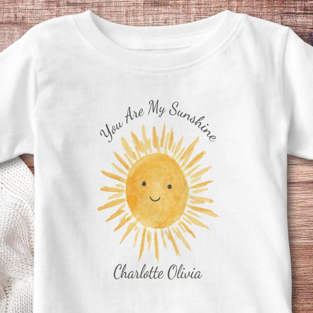 Camiseta De Bebé Eres Mi Sol (Subido por el creador)