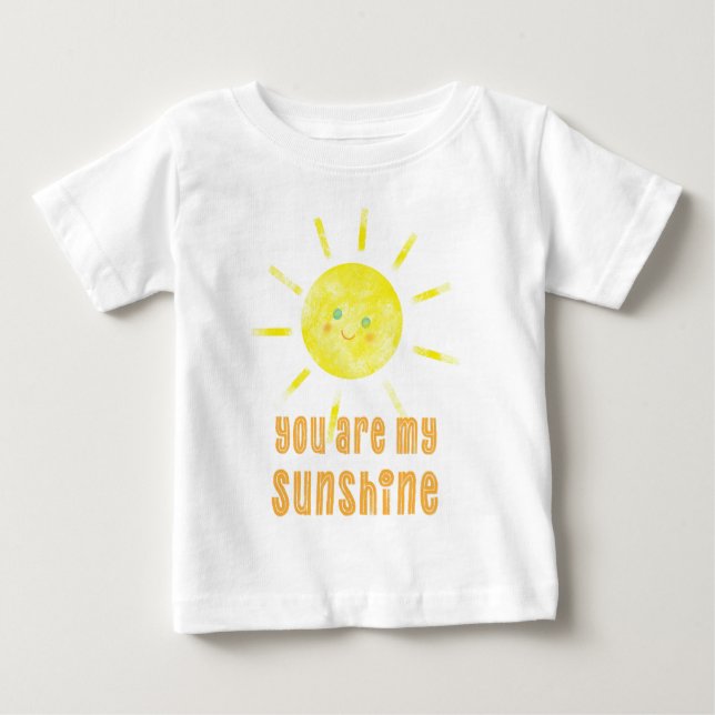 Camiseta De Bebé Eres Mi Sol. (Anverso)