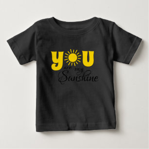 Camiseta De Bebé Eres mi sol