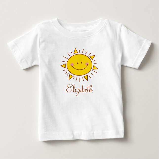 Camiseta De Bebé Eres Mi Sunshine Feliz Día Alegre
