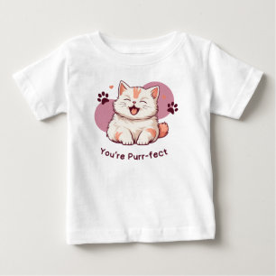 Camiseta De Bebé Eres perfecta 