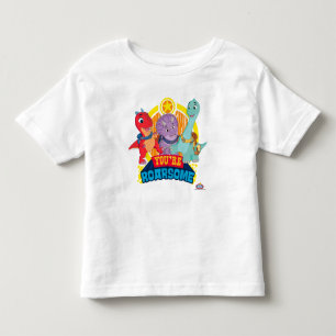 Camiseta De Bebé Eres Roarsome   Dino Ranch