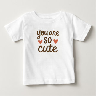 Camiseta De Bebé Eres Tan Lindo Diseño De Cota Cita