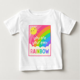 Camiseta De Bebé Eres Tu Propio Arcoiris