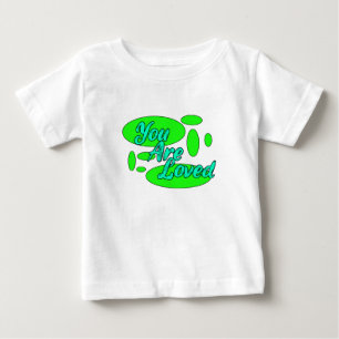 Camiseta De Bebé Eres un bebé querido