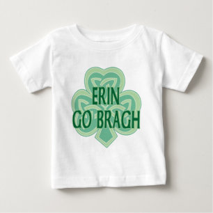 Camiseta De Bebé Erin Go Bragh Baby Shirt