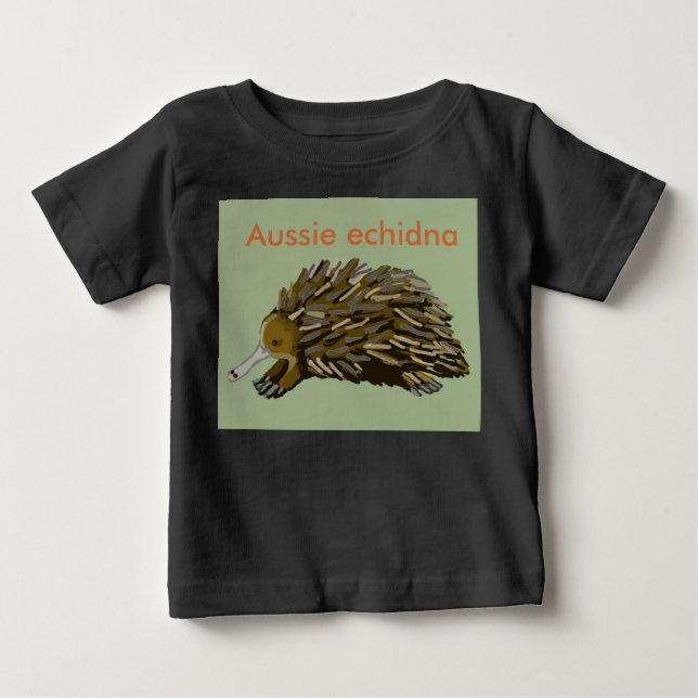 Camiseta De Bebé Erizo australiano (Anverso)