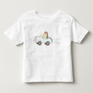 Camiseta De Bebé erizo del automóvil descubierto