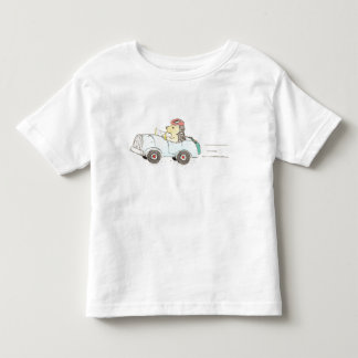 Camiseta De Bebé erizo del automóvil descubierto