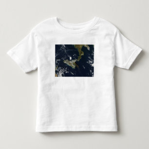 Camiseta De Bebé Erupción de Mt el Etna en Sicilia