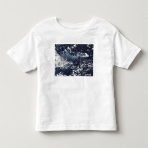 Camiseta De Bebé Erupción de Piton de la Fournaise, reunión Isla