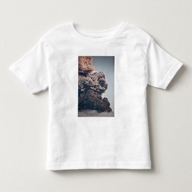 Camiseta De Bebé Erupción volcánica de Eyjafjalljokull (Anverso)