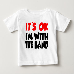 Camiseta De Bebé Es AUTORIZACIÓN que estoy con la banda