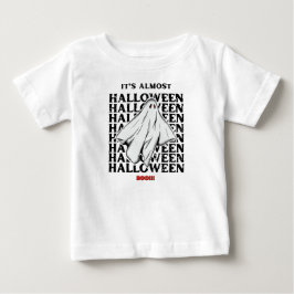 Camiseta De Bebé Es casi Halloween Tee