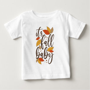 Camiseta De Bebé Es el bebé otoño