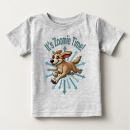 Camiseta De Bebé Es el tiempo de Zoomie, un momento tan malo