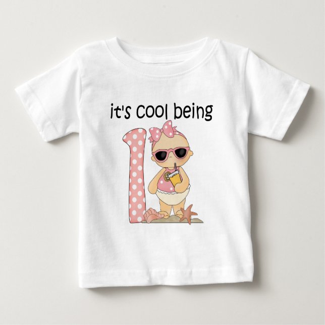 Camiseta De Bebé Es Guay Ser Uno (Anverso)