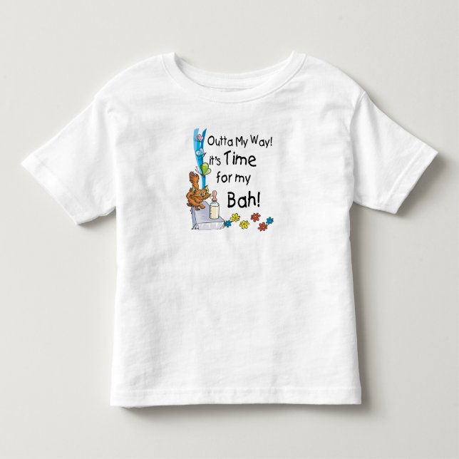 Camiseta De Bebé Es hora de mi Bah (Anverso)