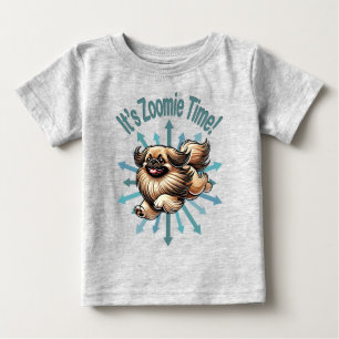 Camiseta De Bebé Es hora de Zoomie Pekingese