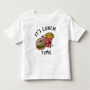 Camiseta De Bebé Es hora del almuerzo
