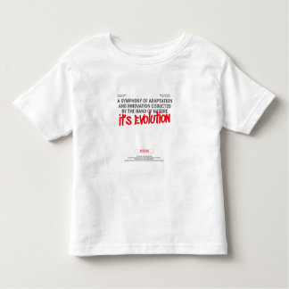 Camiseta De Bebé Es la evolución