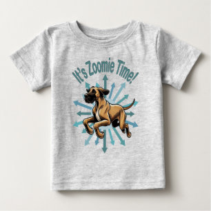 Camiseta De Bebé Es la hora de Zoomie el gran danés