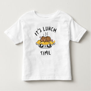 Camiseta De Bebé Es la hora del almuerzo