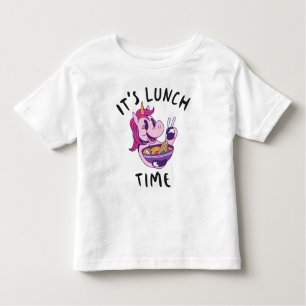 Camiseta De Bebé Es la hora del almuerzo